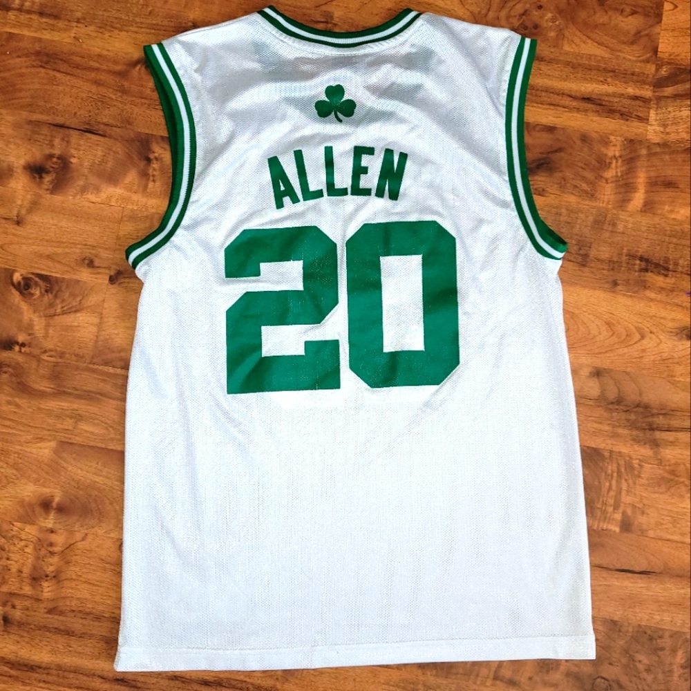 Vintage Adidas Boston Celtics ALLEN Basketball Jersey size Medium